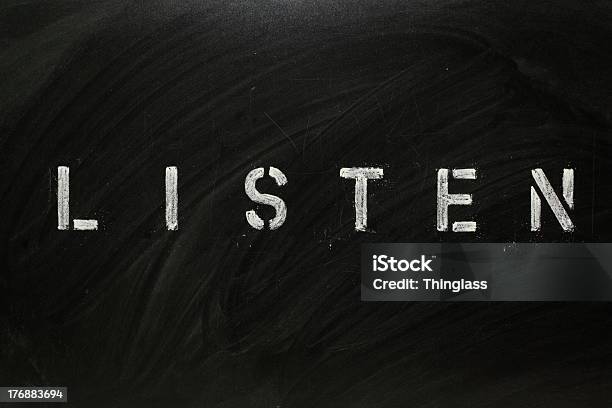 Listen Stock Photo - Download Image Now - Listening, Single Word, Business