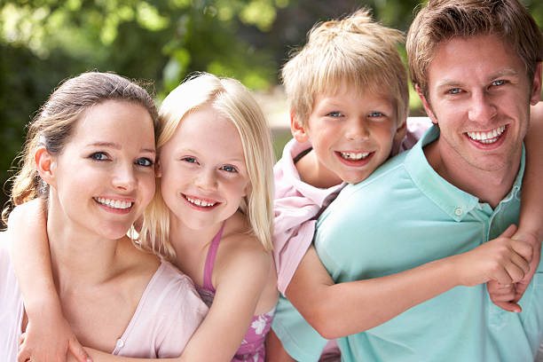 istock Family Having Fun In Countryside 176883706