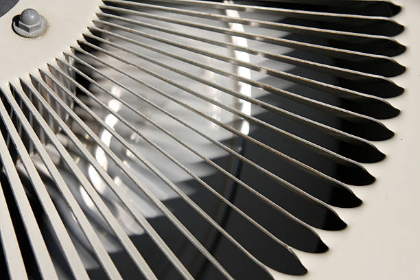 istock Close-up of external air conditioner unit 176884070