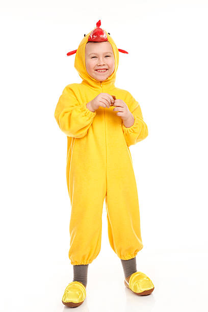 istock Boy in the chicken costume 176884304
