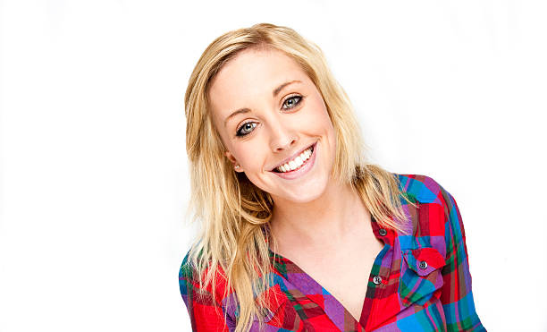 istock Attractive young woman smiling 176884689