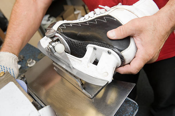 istock Service for skate with adept repairing skates 176884809