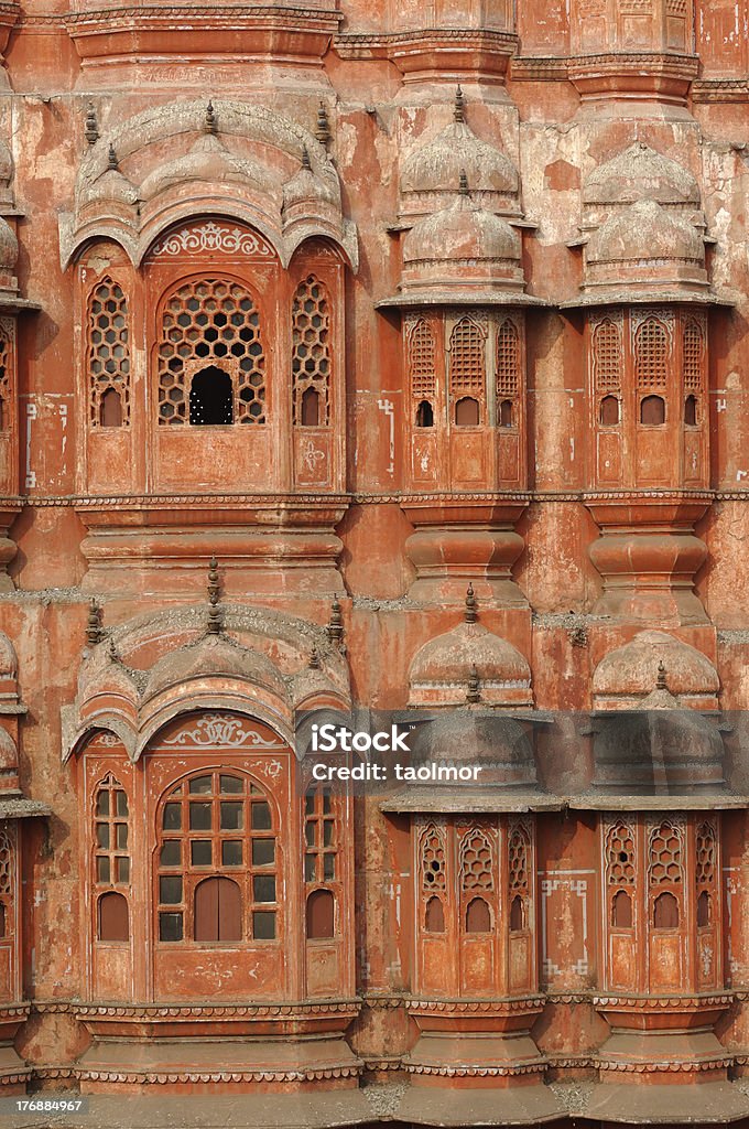 Джайпур Хава-Махал Дворец ве�тра - Стоковые фото Mughal Empire роялти-фри