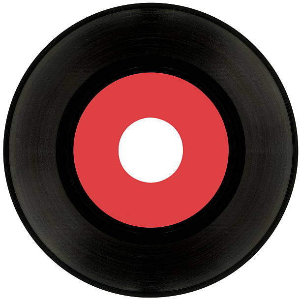istock 45rpm Vinyl record cutout 176885251