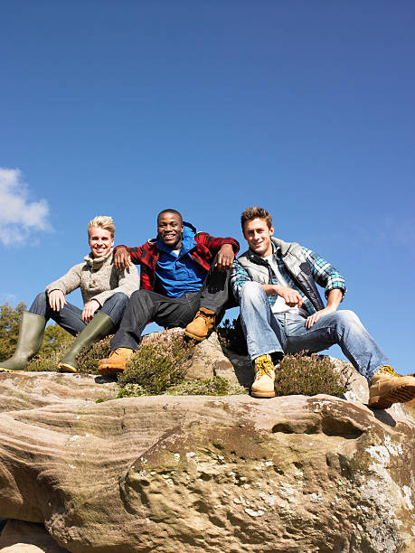 istock Young men in the country 176886360