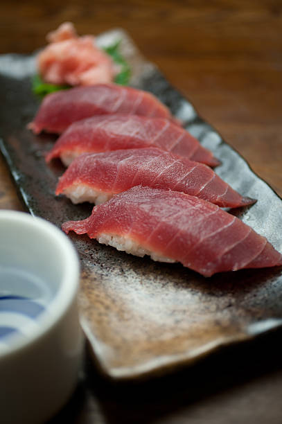istock Tuna Sushi and sake 176886559