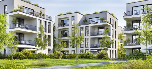 istock Modern apartment buildings 1768866276