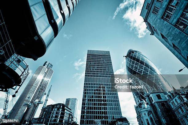 City Of London Stock Photo - Download Image Now - Banking, City of London, Sir Norman Foster Building