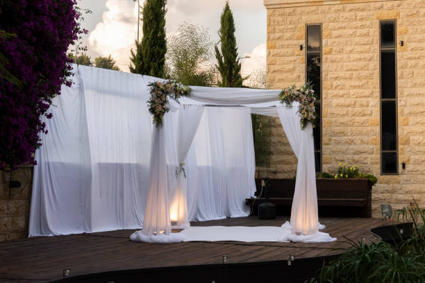 istock Chuupah or Jewish Wedding Canopy 1768876213