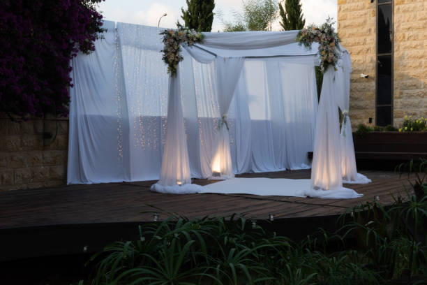 istock Chuupah or Jewish Wedding Canopy 1768876214