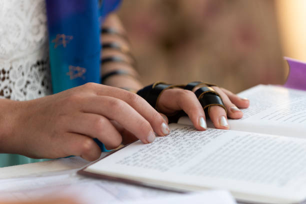 istock Jewish prayer while wearing tefillin 1768876749