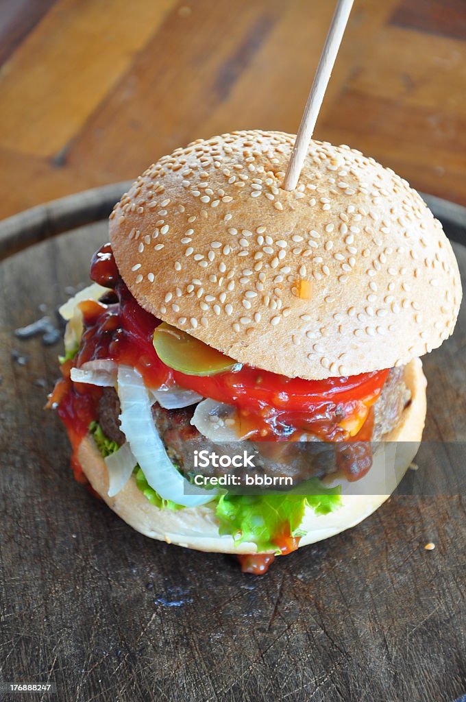 Гамбургер - Стоковые фото Американская культура роялти-фри