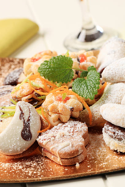 istock Variety of sweet cookies 176888264