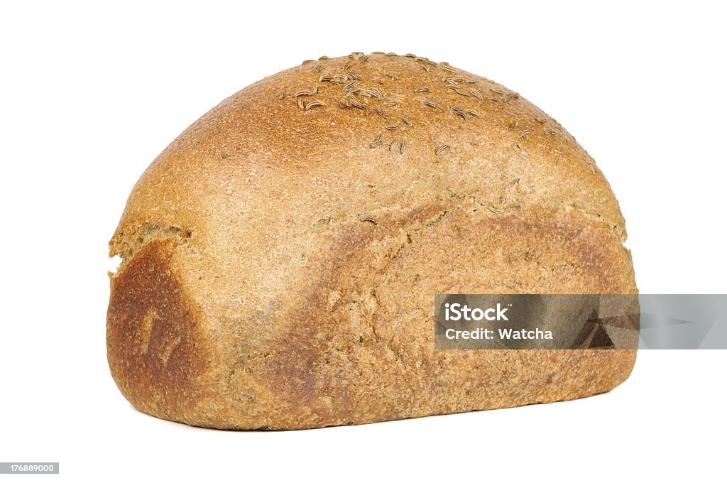 Pane di semi di cumino - Foto stock royalty-free di Alimentazione sana