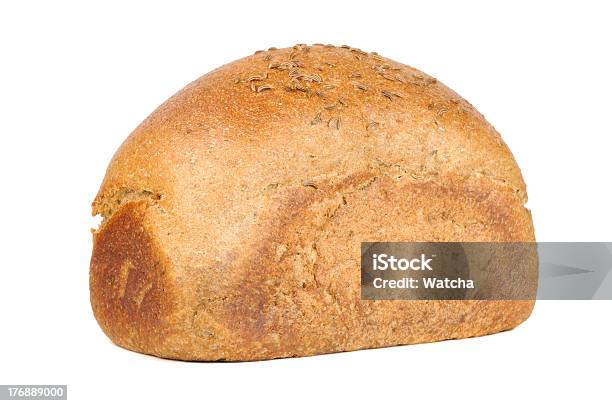 Pane Di Semi Di Cumino - Fotografie stock e altre immagini di Alimentazione sana - Alimentazione sana, Bianco, Cereale