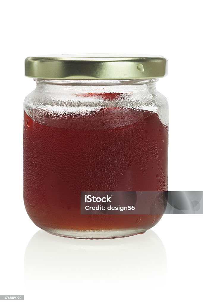 Botella de mezcla Jalea de frutas - Foto de stock de Agua libre de derechos