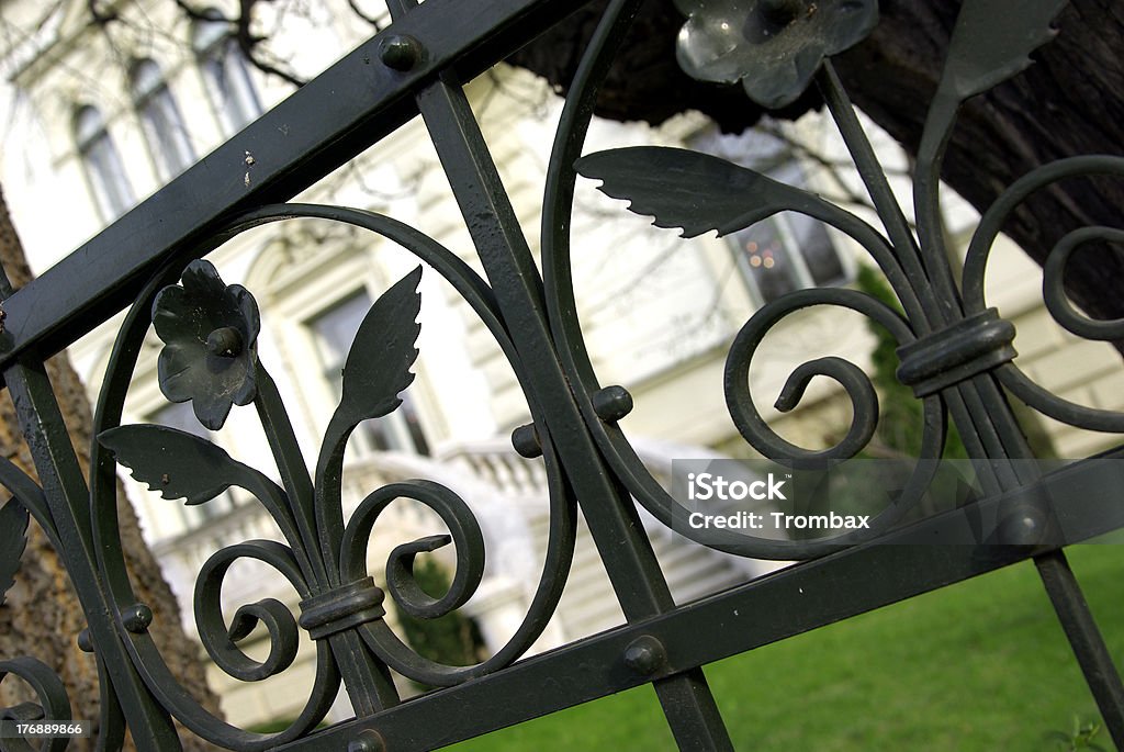 Porte de la maison de luxe - Photo de Architecture libre de droits