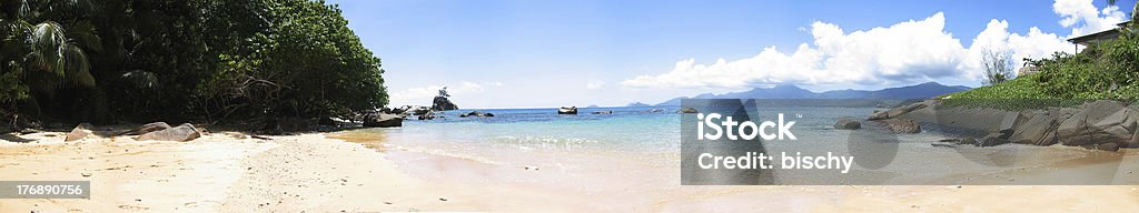 Beach on the Seychelles a lonesome beach. (Mahe - Seychelles)more: Beach Stock Photo