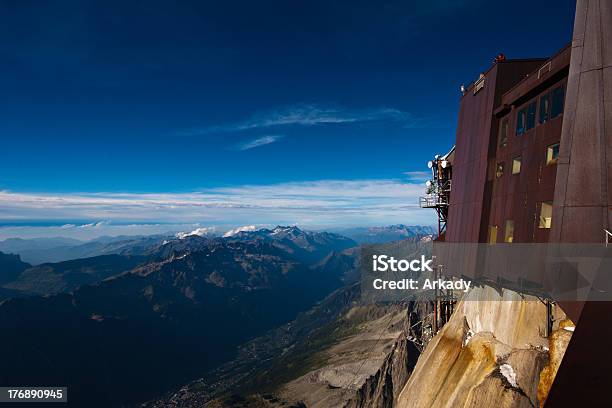 Alpen Aiguille De Midi Stockfoto und mehr Bilder von Aiguille du Midi - Aiguille du Midi, Alpen, Baum