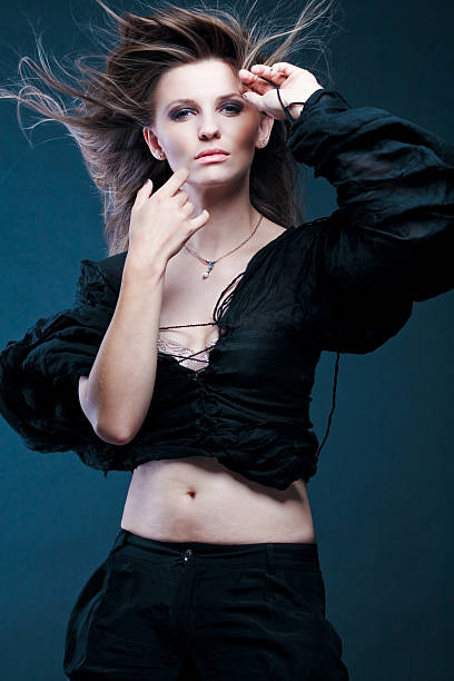 istock Young attractive fashion model. 176890953