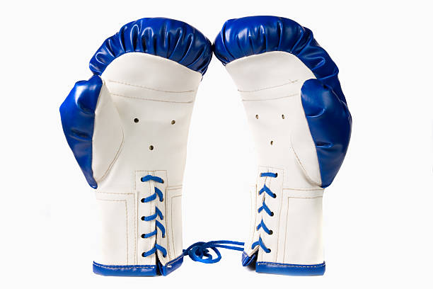 istock Isolated pair of boxing gloves 176891035