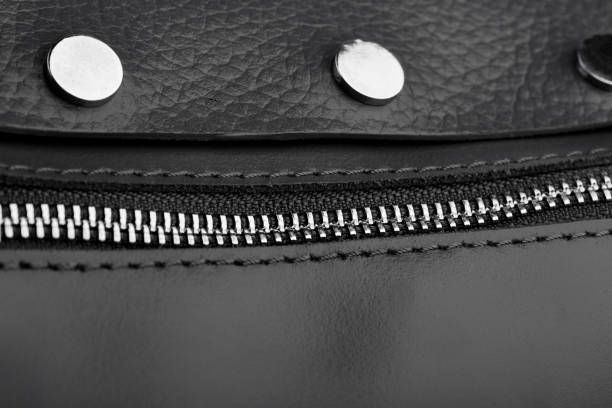 Black laptop backpack unisex accessories. Backpack isolated on White Background.