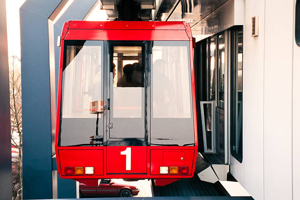 istock Sky-Train in station high above ground level 176892218