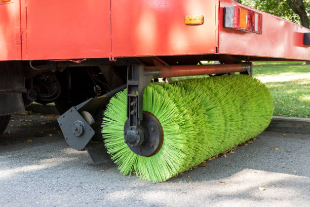 istock Nylon brush of the Road sweeper, 1768930039