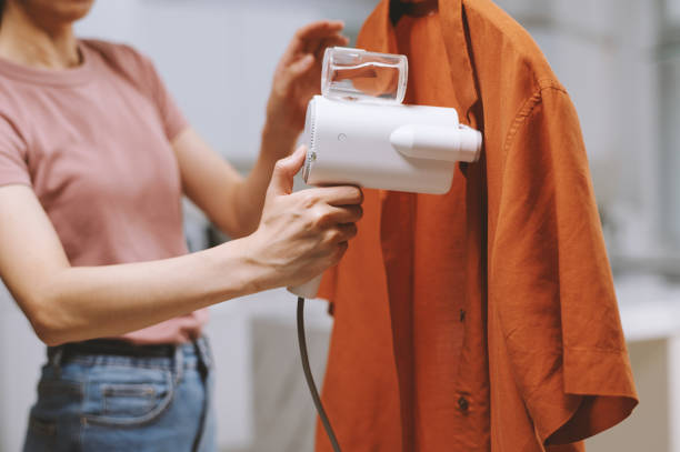 istock Woman Steaming Shirt 1768933384