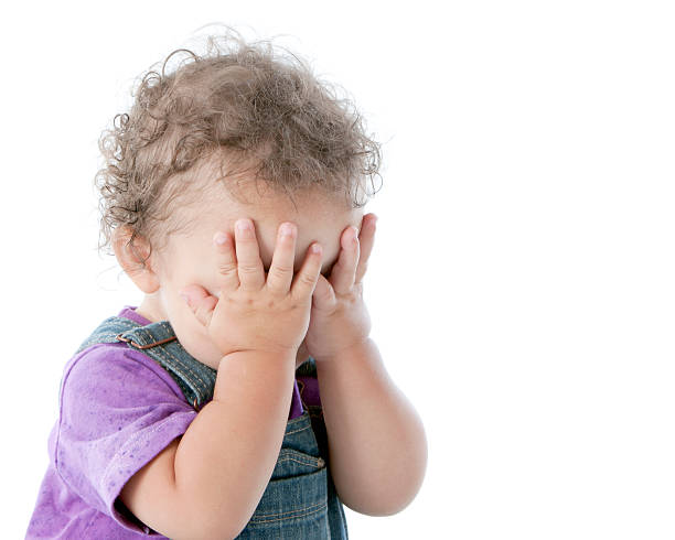 istock Toddler Boy Covering Eyes with His Hands 176893879