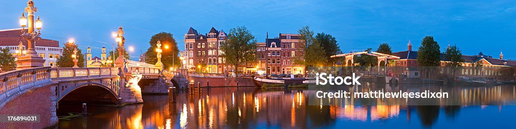 Blauwbrug, Amsterdam - Foto stock royalty-free di Amsterdam