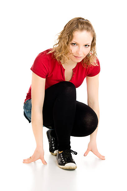 istock Young caucasian  girl 176894964