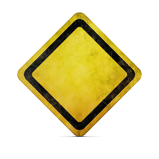 istock Grunge empty road sign with clipping path 176895269