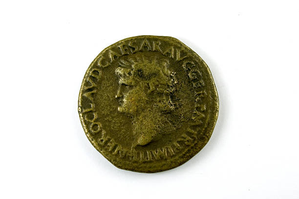 istock roman coin of Nero 176895863