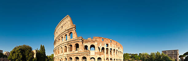 colosseo, colosseo, roma - arco di costantino immagine foto e immagini stock