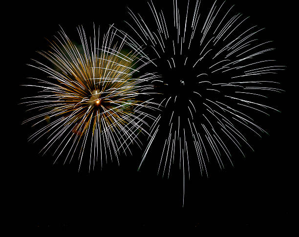 fuochi d’artificio - foto stock