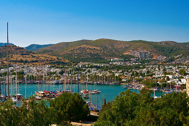 bodrum - mugla province stock-fotos und bilder