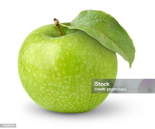 Green Apple Stock Photo - Download Image Now - Antioxidant, Apple - Fruit, Cut Out