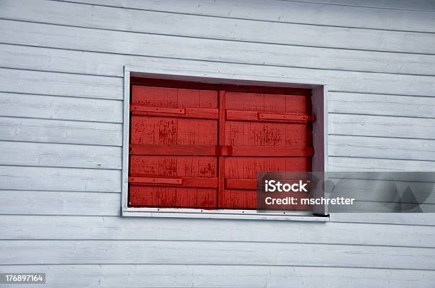 Closed Red Window Stock Photo - Download Image Now - Architectural Feature, Bothy, Cruel