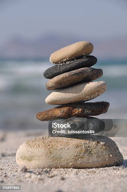 Pebble Stack Stock Photo - Download Image Now - Arrangement, Backgrounds, Balance