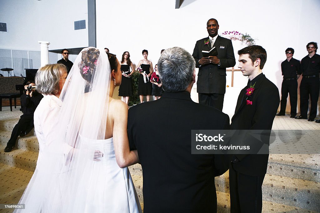 Hochzeitszeremonie horizontale Porträt - Lizenzfrei Hochzeit Stock-Foto