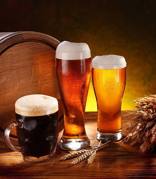 istock Still Life with beer glasses. 176898170
