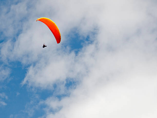 istock A person paragliding in the sky. 176898258