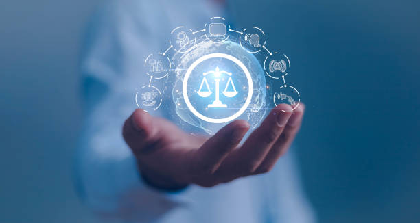 istock AI ethics or AI Law concept. Developing AI codes of ethics. Compliance, regulation, standard , business policy and responsibility for guarding against unintended bias in machine learning algorithms. 1768983239