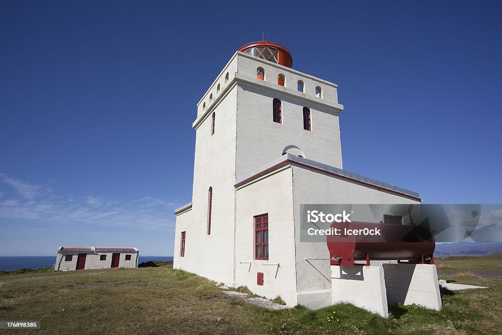 最も美しい灯台にアイスランドで Dyrhólaey - アイスランドの�ロイヤリティフリーストックフォト