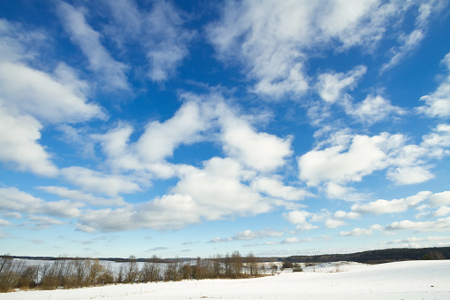Kirigamine, a plateau with beautiful snowy scenery
