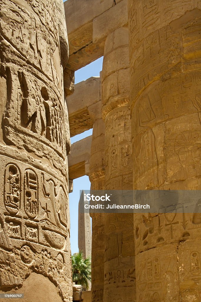 Colonnes du Temple de Karnak - Photo de Archéologie libre de droits