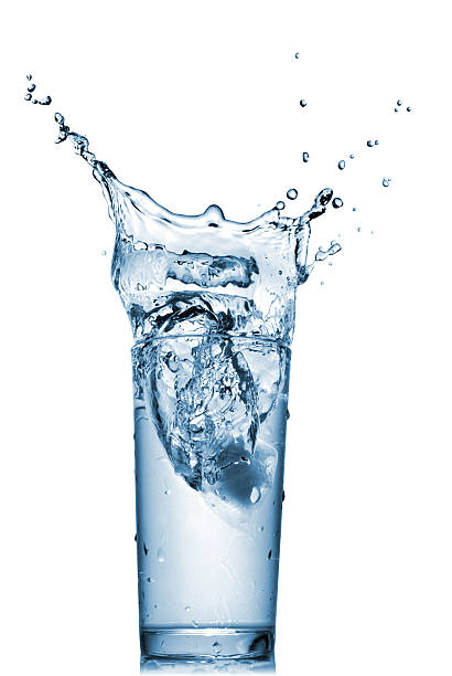 istock water splash in glass isolated on white 176901419