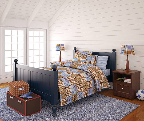istock Little boy room with natural light 176901674