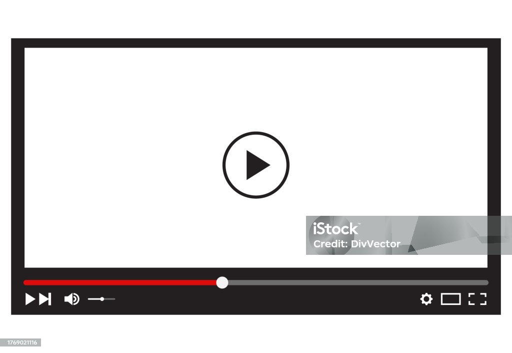Video Player Images Video Player Template Stock Illustration - Download Image Now - Brand ...